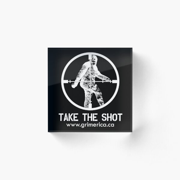 Grimerica Take The Shot Acrylic Block