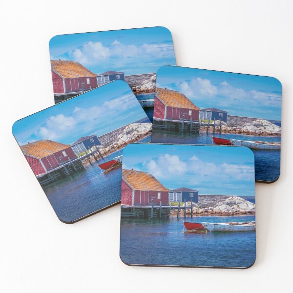 Item preview, Red Shed at Peggy's Cove 02 designed and sold by kenmo.