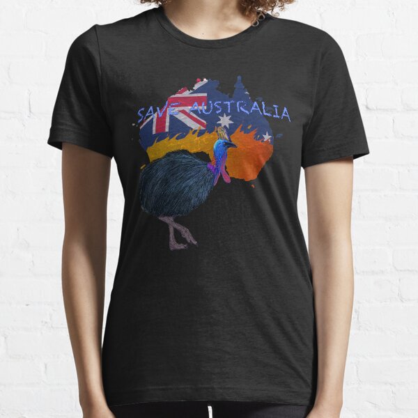 Save Australia Cassowary Essential T-Shirt