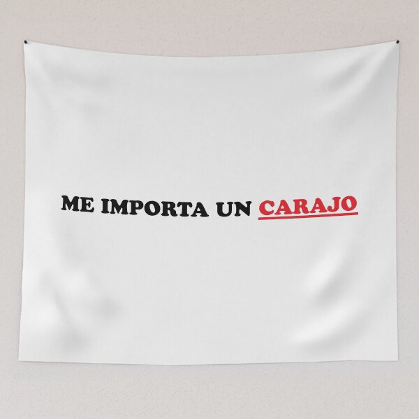 Item preview, Me Importa Un Carajo - I dont give a damn - Latino Design designed and sold by estudio3e.