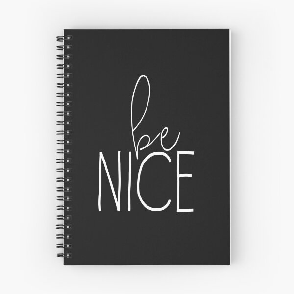 Item preview, Be Nice, Inspirational phrase designed and sold by wellnessrushop.