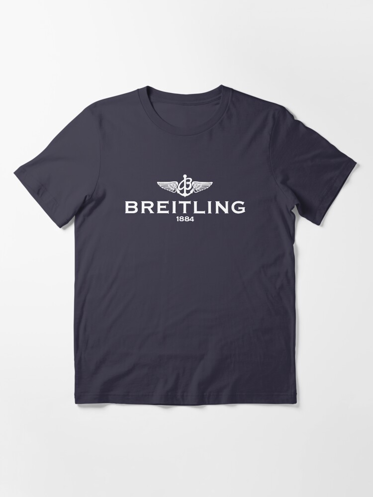 Alternate view of Breitling logo white Essential T-Shirt