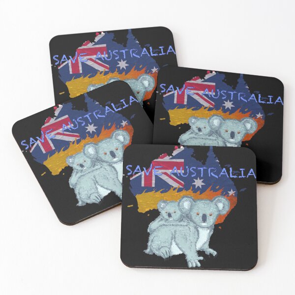 Item preview, Save Australia Koala designed and sold by Alexandra Hall-Pinner Lee (Lex Lee Art).