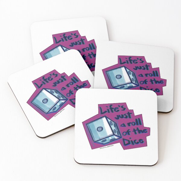 Item preview, Life’s just a roll of the Dice designed and sold by Kenna-sketches.