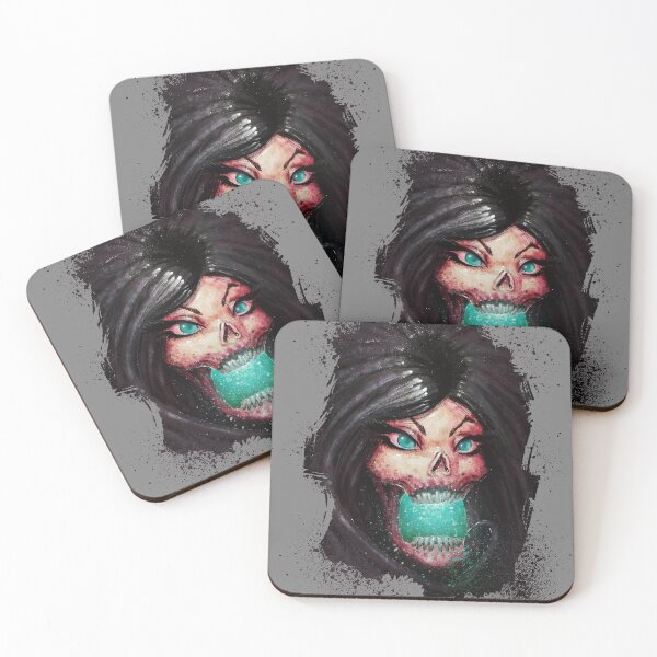 Item preview, Screaming Zombie Girl Face Gift For Zombie Fans designed and sold by DontTouchHutch.