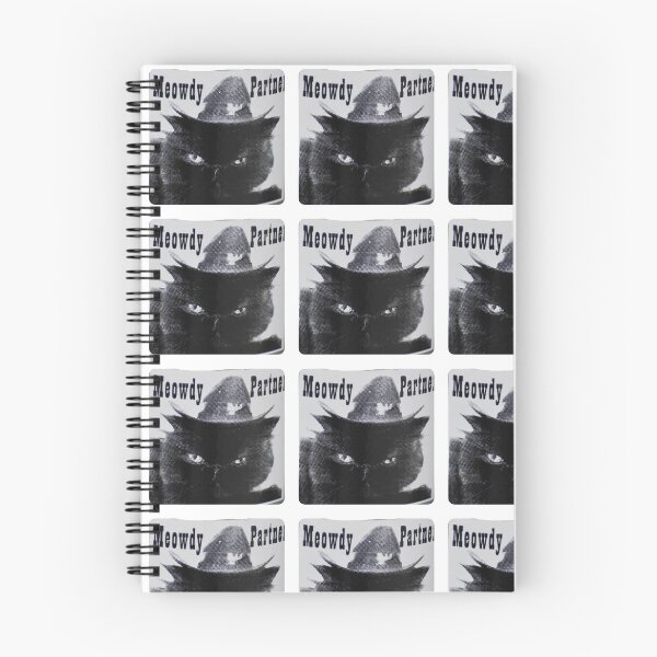 Item preview, Meowdy Partner Sticker designed and sold by dewlensart.