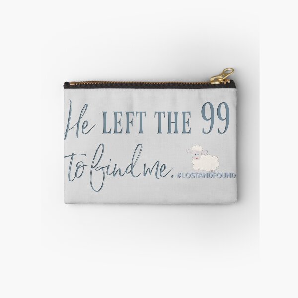 Item preview, He Left the 99 To Find Me. #lostandfound Christian designed and sold by TheKingdomAttic.