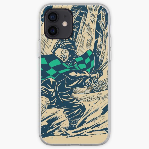 Demon Slayer Vintage iPhone Soft Case