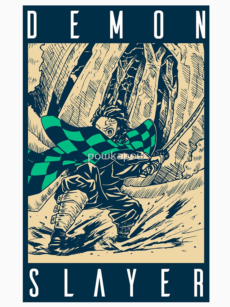 Demon Slayer Vintage by powkapow