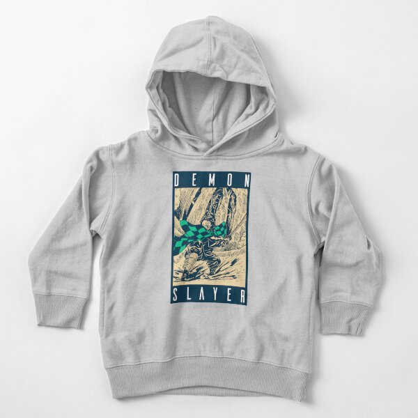 Demon Slayer Vintage Toddler Pullover Hoodie