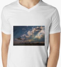 Helicopter Men's V-Neck T-Shirt