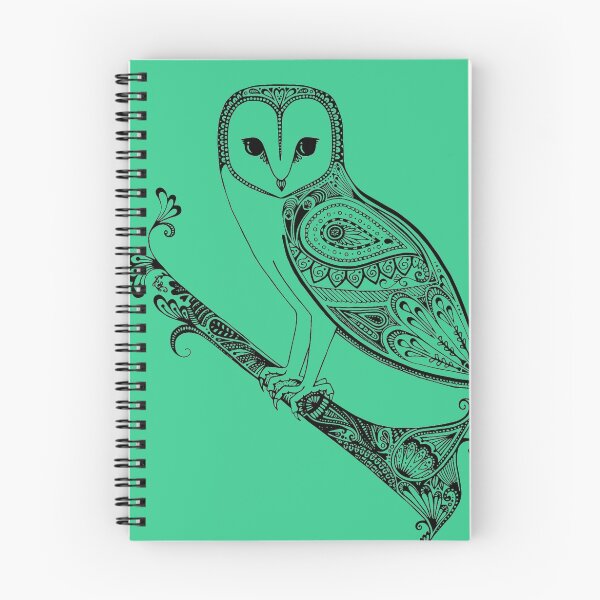Item preview, Intricate barn owl designed and sold by Plumicorns.