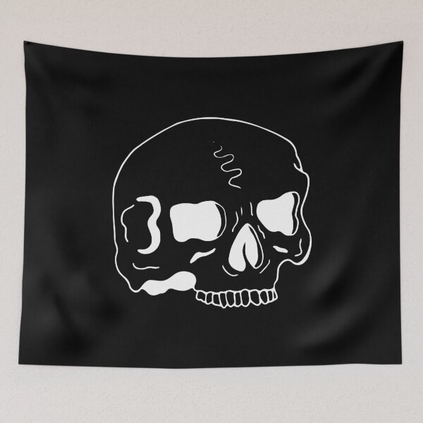 Item preview, Skull IV White designed and sold by hugoncalves.