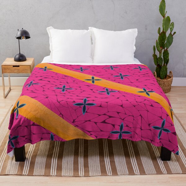 Daki Demon Slayer Throw Blanket