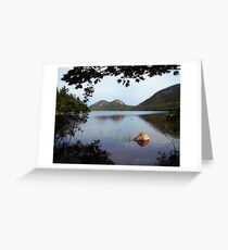 Jordan Pond Greeting Card