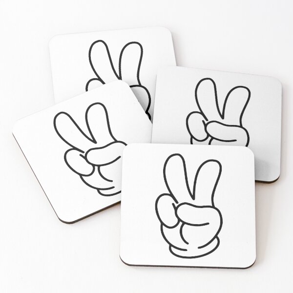 Item preview, Peace Out designed and sold by 80sKidd.
