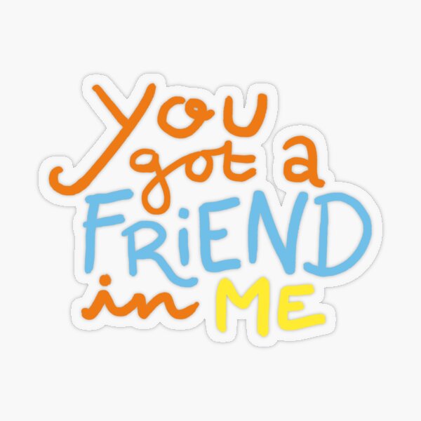 Friends Transparent Sticker