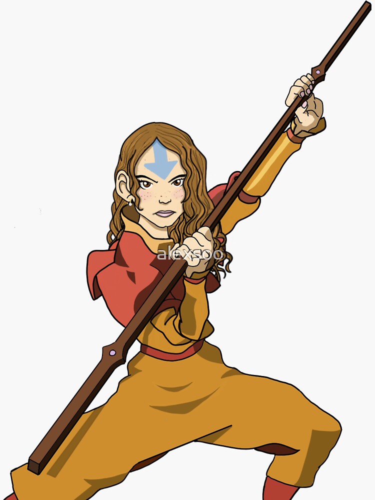 "Lily Avatar the Last Airbender" Sticker for Sale by alexsoo Redbubble