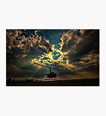 Helicopter Photographic Print