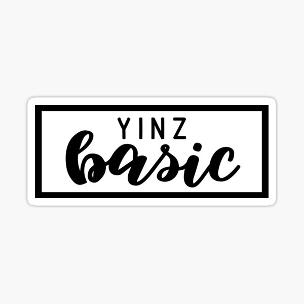 Yinz Basic Sticker