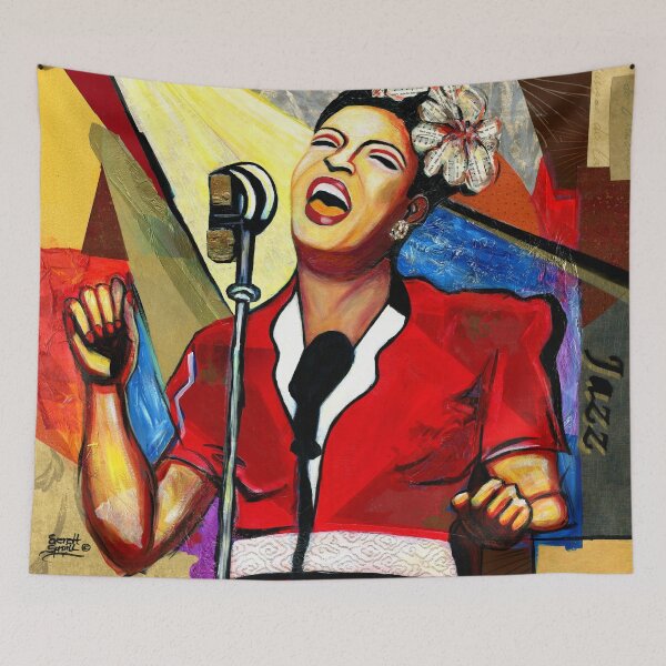 Item preview, Jazz Legend Billie Holiday designed and sold by Everett  Spruill.