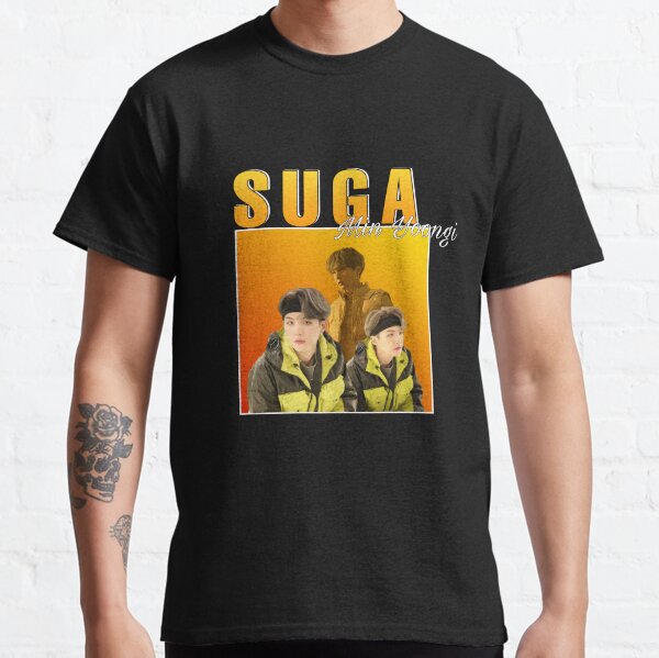 BTS SUGA Min Yoongi Vintage Classic T-Shirt
