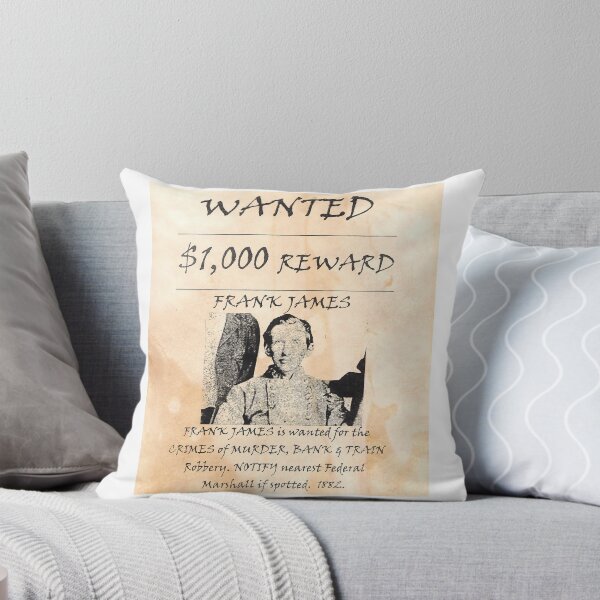 Item preview, Frank James Wanted designed and sold by Lawrence Baird.