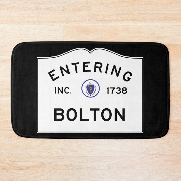 Item preview, Entering Bolton Massachusetts - Commonwealth of Massachusetts Road Sign  designed and sold by NewNomads.
