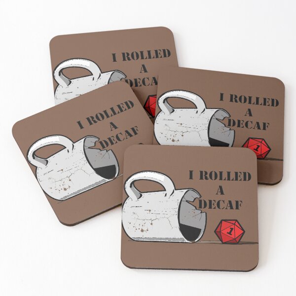 Item preview, I Rolled A Decaf designed and sold by BAD-DiCE.