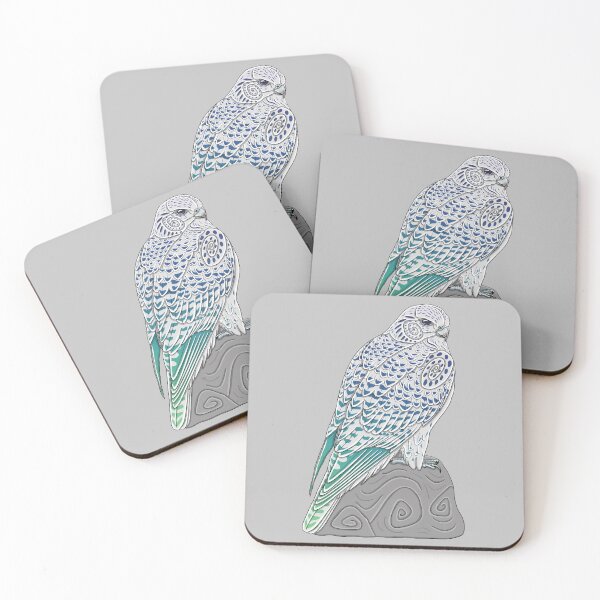 Item preview, Aurora Gyrfalcon designed and sold by Corvola Creations.