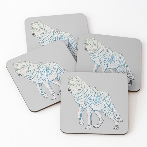 Item preview, Aurora Arctic Wolf designed and sold by Corvola Creations.