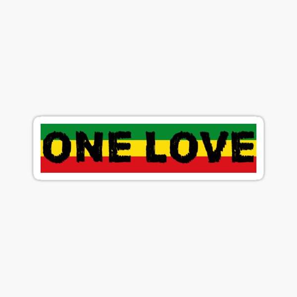 One Love | Reggae Sticker