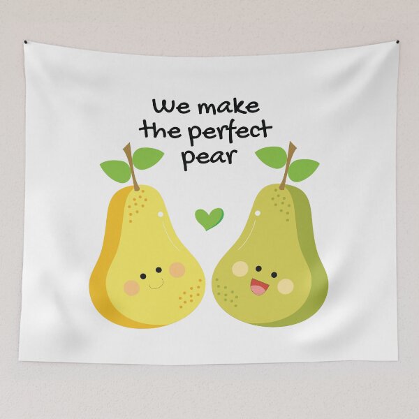 Item preview, We Make A Perfect Pear | Cute Anniversary, Valentine, Romantic designed and sold by Gabriel Ghali.