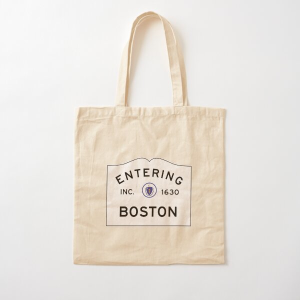 Item preview, Entering Boston - Commonwealth of Massachusetts Road Sign designed and sold by NewNomads.