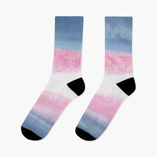 Artikelvorschau, Trans Flag Kirschblüten Reflexion entworfen und verkauft von robinyukiko.