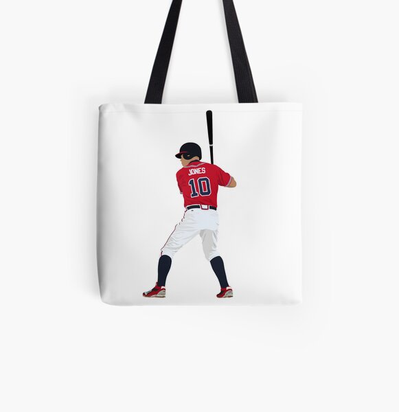 Atlanta Braves Baseball Reusable Cloth Shopping Tote Bag 