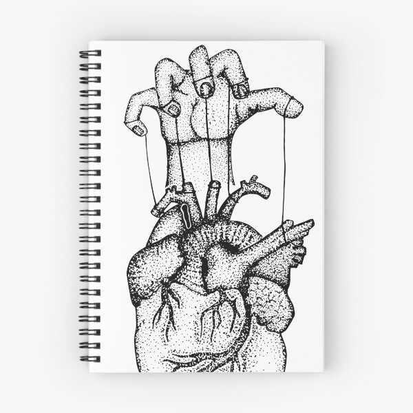 Item preview, corazón de marioneta de mano designed and sold by Meagan Hein.