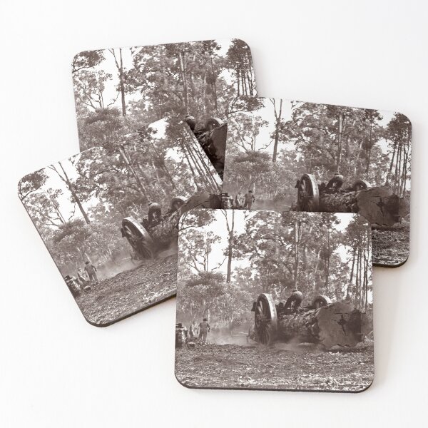 Item preview, Wood Cutting in Dwellingup  W.A. 1944, from Original  designed and sold by auswr20000.