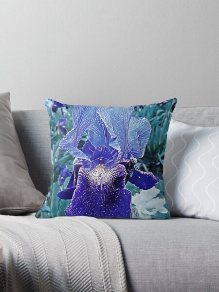 Item preview, Pretty violet irises designed and sold by helenkaiy.
