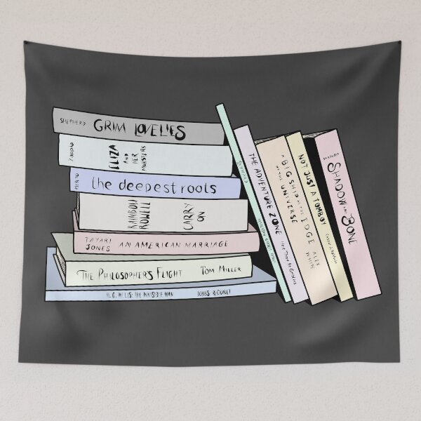Item preview, Pale book stack designed and sold by LeighsDesigns.