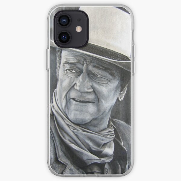 John Wayne (oil painting) iPhone Soft Case