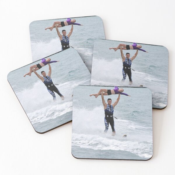 Item preview, Australia Day, A New Trick!, Stars Down Under Ski and Stunt Show, Geelong Victoria designed and sold by Lorraine McCarthy.