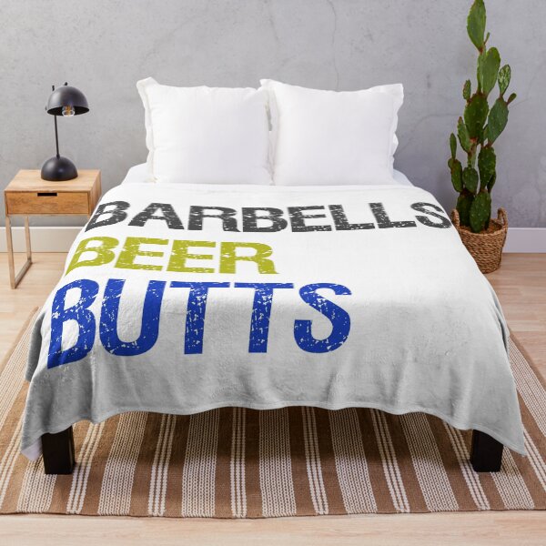 Item preview, Barbells, Beer, Butts designed and sold by jackknite.