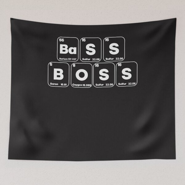 Item preview, Bass Periodic Table designed and sold by Músico Ilustre.