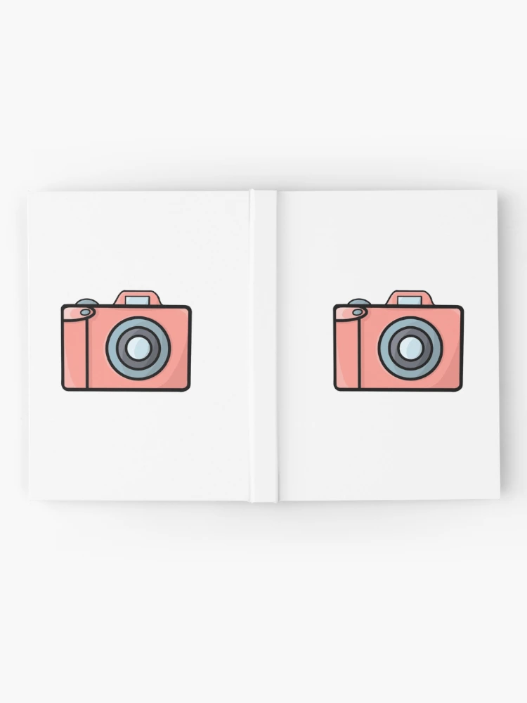 Thumbnail 2 of 3, Journal, Pink DSLR Camera designed and sold by WidgetDesigns.