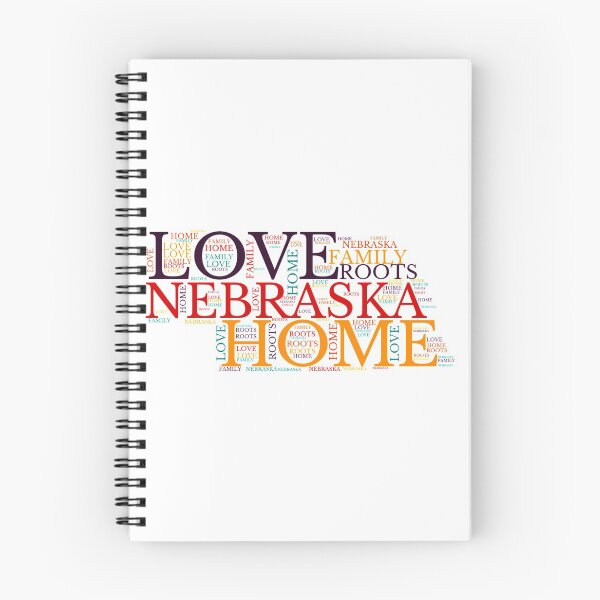 Item preview, Nebraska Home, Love, Roots and Family Map designed and sold by marosharaf.