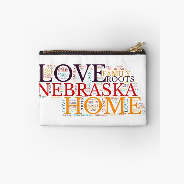 Item preview, Nebraska Home, Love, Roots and Family Map designed and sold by marosharaf.