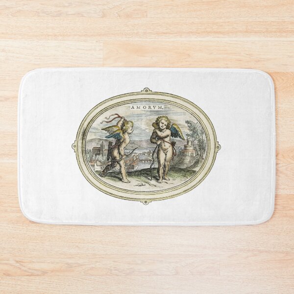 Item preview, Love Hurts / Antique Lithograph of Cupids designed and sold by FuzzyHoney.
