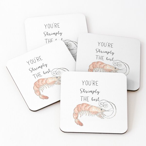 Item preview, Shrimply the best valentines designed and sold by Artbysherilong.