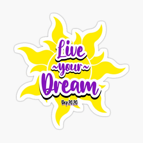 Item preview, College-Programm So Zitat designed and sold by Brooke’s Broadway Stickers.